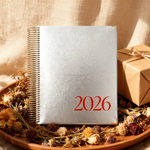 <span class=keywords><strong>Agenda</strong></span> Personalizada B5 con Espiral, Tapa Dura, Diario, Organizador Diario, Semanal y Mensual, Planificador Sin Fecha para 2025 y 2026 - Product Image 1
