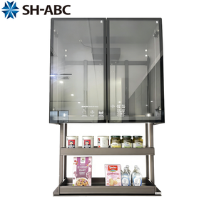 Organizzatore per Armadietti Superiori SH-ABC, Sistema di Stoccaggio per <span class=keywords><strong>Cucina</strong></span>, Armadietti Ribaltabili Anti-Pizzicamento - Product Image 2