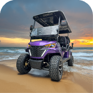 รถกอล์ฟไฟฟ้า4 + 2ที่นั่ง48V รถกอล์ฟออฟโรดถูกกฎหมายดีไซน์ทันสมัย - Product Image 2