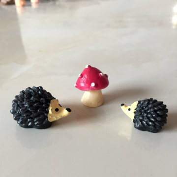 colorful Hedgehog three-piece set