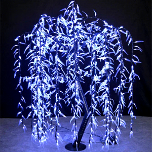 Árbol de Sauce Decorativo Iluminado para Bodas, Hoteles, Restaurantes, Resorts y Paisajes de Eventos Comerciales - Product Image 1
