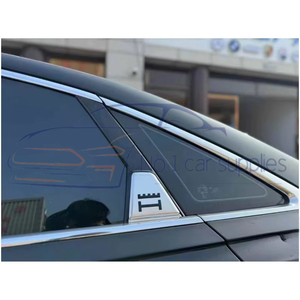 Para <span class=keywords><strong>Audi</strong></span> <span class=keywords><strong>A8</strong></span> D5 D5PA 2019-2024, Modificación Estilo Horch, Placa Lateral del Pilar D, Emblema Trasero - Product Image 4