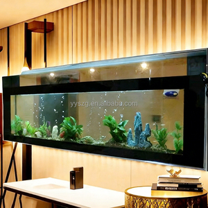 ตู้ปลาติดผนังแบบฝังขนาดใหญ่ ตู้ปลาแบบกำหนดเอง ตู้ปลาติดผนัง ตู้ปลาสำหรับห้องนั่งเล่น - Product Image 3