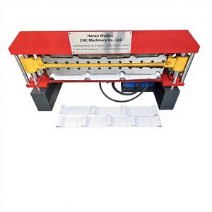 Máquina Automática de Fabricación de Tejas Trapezoidales de Lámina de Hierro Corrugado con Sistema PLC y Motor Hidráulico - Product Image 1