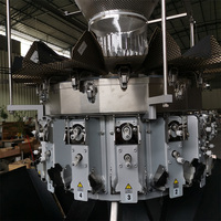 Machine d'emballage multifonctionnelle de haute précision pour le comptage et le pesage, avec peseuse combinée multi-têtes, pour bonbons et gommes molles
