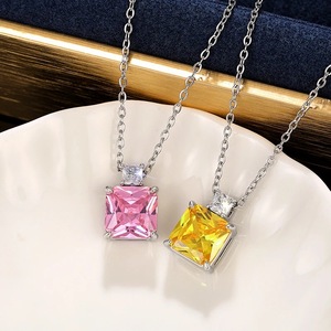 Set di collana e orecchini con bottiglia di profumo per donna, design a fiore di ghiaccio, elegante regalo di gioielleria alla moda - Product Image 2