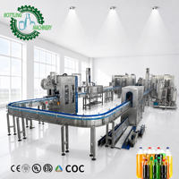Machine de remplissage automatique industrielle 4000BPH DCGF18-18-6 pour eau gazeuse avec technologie isobare pour ligne de production de boissons