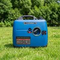 Générateur d'électricité à essence à inverseur super silencieux 2000W, 10A 50Hz, démarrage électrique, alimentation portable pour la maison et le camping