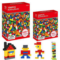 Juego de 1000 Bloques de Construcción de Plástico ABS Ecológicos de Alta Calidad, Modelo de Edificios Modernos 1:8, Juguete de Ensamblaje Creativo para Niños