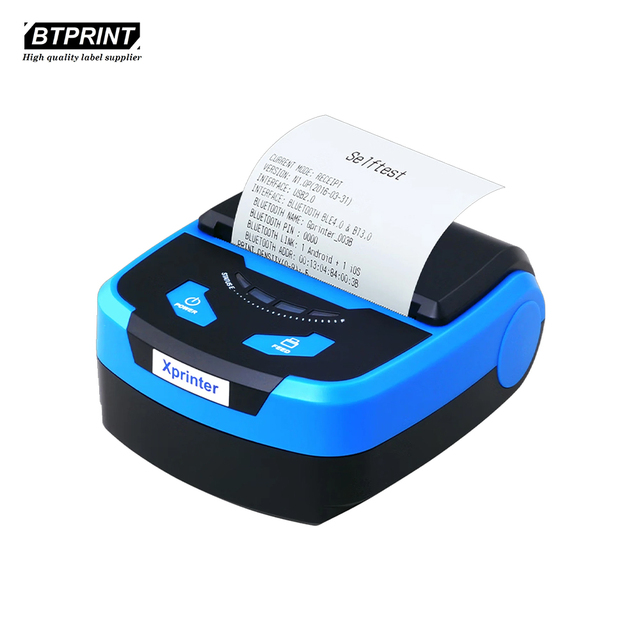 Xprinter XP P810 3 Inch 80mm Portable Thermal Receipt Printer Wireless BT Mini Mobile POS Printer