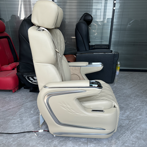 Asiento eléctrico de cuero de lujo, asiento eléctrico inteligente para <span class=keywords><strong>Camper</strong></span> Vip Van - Product Image 3