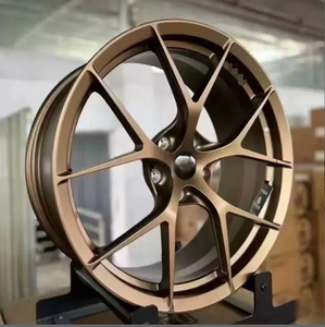 Cerchi in Lega Forgiati Monoblocco Opachi Bronzo 18 19 20 21 Pollici 5*114.3 5*120 per <span class=keywords><strong>Tesla</strong></span> <span class=keywords><strong>Model</strong></span> 3 Corvette C8 - Product Image 1