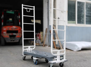 RH-WTU-1288 1288*430*1550Mm 400Kg Smalle Gangpad Duwkar Supermarkt Zeswielaanvulling U Boot Logistieke <span class=keywords><strong>Trolley</strong></span> - Product Image 5