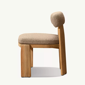 Ensemble de table et chaises de jardin en teck pour l'extérieur, ensemble de salle à manger en teck pour la terrasse, la cour, le parc, l'hôtel - Product Image 6