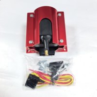 Nueva Bobina de Encendido Remota IGNITION-STAR de 50000 Voltios, Color Rojo, E-COIL, Ajuste Universal, 1 Año de Garantía