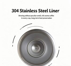 US Warehouse Customized Logo 380ml 510ml Double Wall Vacuum Insulated Stainless Steel Coffee Tumbler Office Cup Business - Product Image 2