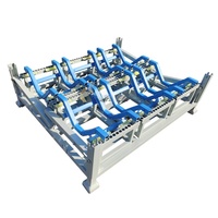 Chariot d'atelier, Étagère pour appareils, Étagère pour tôles automobiles, Plateau pour batteries, Étagère de rangement empilable