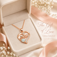 Collier pendentif cœur pour maman plaqué or 18 carats LUOYUNE, opale en forme de cœur exquise, cadeau élégant pour la fête des mères, bijoux tendance pour femmes