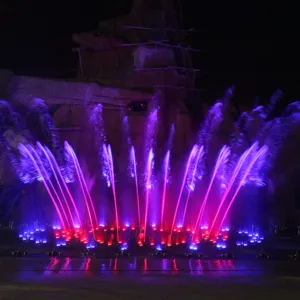 Großer musikalischer Tanz brunnen Water Light Show Design und Construction für Event-und Unterhaltung tourismus