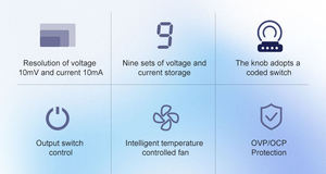 MATRIX 800W 1000V Pantalla de alta precisión Fuente de alimentación de CC programable ajustable para reparación electrónica - Product Image 4