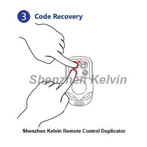 433Mhz 4 botones de largo alcance ABS puerta eléctrica puerta de garaje <span class=keywords><strong>Control</strong></span> remoto duplicador código de aprendizaje automático 12V <span class=keywords><strong>RF</strong></span> Universal - Product Image 5