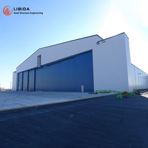 Nouveau préfabriqué <span class=keywords><strong>prix</strong></span> d'usine <span class=keywords><strong>Hangar</strong></span> d'avion en acier <span class=keywords><strong>Hangar</strong></span> bâtiment en acier à vendre - Product Image 4