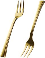 4.5 "Mini Plastic Lepels, Zilveren Plastic Mini Lepels, Wegwerp Mini Gouden Dessertlepels Mini Proeflepels Voorgerecht Lepels