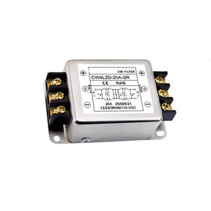 Filtre de puissance monophasé à deux étages 110V CC CW4L2D-3A/6A/10A/20A-SR Anti-parasitage 3A Audio 6A Audio Purification CW4L2D-20A-SR - Product Image 1