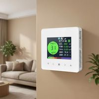 Nouveau Moniteur Intelligent Mural de Qualité de l'Air Intérieur 2026 – Analyseur de Gaz, Détecteur de Température et d'Humidité, et de Pollution