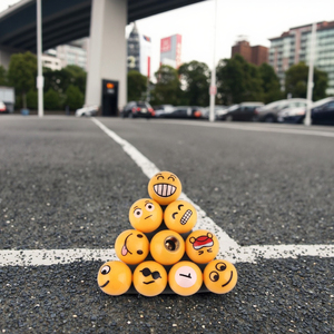 Nâng cấp DIY Nụ cười lốp van Bìa Brass Lốp Van nắp bụi cho xe ô tô van Thân mũ & Adapter - Product Image 6