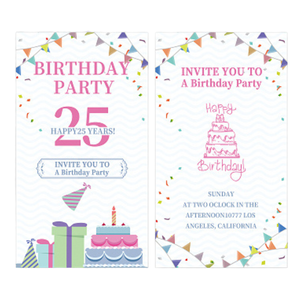 Tarjeta de Felicitación de Papel con Impresión Personalizada y Sobre de Kraft <span class=keywords><strong>para</strong></span> Cumpleaños, Acción de Gracias, Navidad - Product Image 1