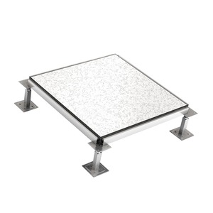 Mero Soporte de vinilo de acero inoxidable Vista de aluminio Precios DE ACCESO Sala de servidores Pedestales ajustables Accesorios Piso elevado - Product Image 1