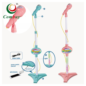Flash light music toy stand <span class=keywords><strong>microfono</strong></span> per bambini con linea dati - Product Image 1
