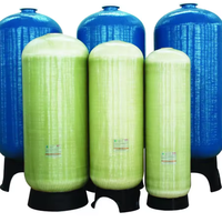 Réservoir sous pression en PRV à dôme et trou latéral certifié NSF 935, 125/150 PSI, pour traitement de l'eau et filtre à sable