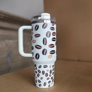 Gobelet isotherme en acier inoxydable avec poignée, design pour <span class=keywords><strong>maman</strong></span>, bouteille d'eau de voyage, tasse à <span class=keywords><strong>café</strong></span> isotherme pour voiture - Product Image 3