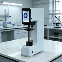 DIN EN ISO 6506-2, ASTM E10 Five Stations Automatic Brinell Hardness Tester Automatic Lifting of the Lead Screw and Worktable,