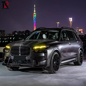 Kit de Carrocería de Fibra de Carbono Real para BMW X7 M60i G07 LCI, Estilo LD, Alerón Delantero, Alerón Trasero, Faldones Laterales, Rejilla, Cornetas, 2022-2026 - Product Image 3