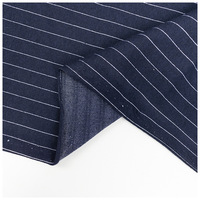 Prix d'usine Tissu denim tricoté uni 82% Coton 14% Polyester 4% Spandex, grammage lourd, pour jeans et chaussures pour garçons et filles