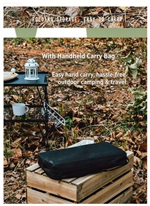 Griglia Portatile da Campeggio per Picnic, Escursioni con Borsa per il Trasporto e Pinze da Cucina, Griglia Pieghevole per Falò, Griglia Barbecue - Product Image 6