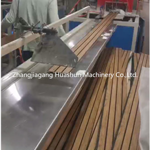 Plastik PS panel arang louvers mesin pembuat ekstruder peralatan jalur produksi - Product Image 2