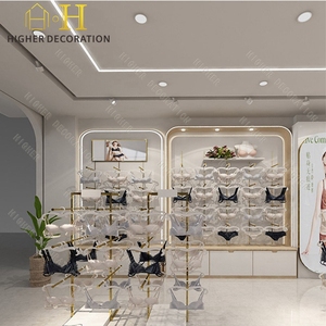 Haut de gamme mode Unique Lingerie magasin de détail meubles <span class=keywords><strong>sous</strong></span>-vêtements vitrine présentoir personnalisé pour magasin de détail - Product Image 1