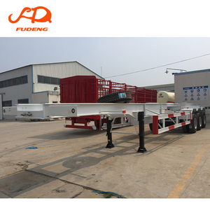 Semi-<span class=keywords><strong>remorque</strong></span> squelette robuste pour l'Afrique |   pour le Nigéria/le Kenya/l'Afrique du Sud |   Logistique portuaire de conteneurs, transport de conteneurs, <span class=keywords><strong>remorque</strong></span> de conteneurs - Product Image 4