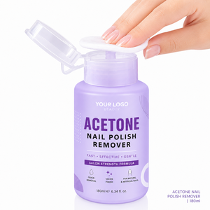 Removedor de Esmalte de Uñas K-Beauty de Uso Rápido, Sin Desperdicio, Poderoso para Eliminar Gel y Purpurina, Exclusivo para Salones de Uñas, con Acetona - Product Image 2