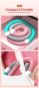 Aro de <span class=keywords><strong>Hula</strong></span> <span class=keywords><strong>Hoop</strong></span> de Espuma Desmontable y Luminoso, Personalizado de Fábrica, Moldeado por Soplado, para Realce de Senos y Estética - Product Image 5