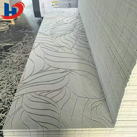 Panneau mural acoustique en PET sculpté HENGJIU, motif feuille fluide, panneau absorbant le son, ignifuge, écologique, NRC 0.8, école, bureau