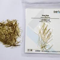 Fibra de Acero Recubierta de Cobre de Alta Resistencia a la Tracción, Material de Construcción Duradero para Refuerzo de Concreto, Marca Beka 3