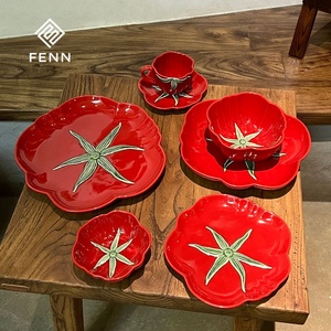 FENN Offre Spéciale Nouvelle Collection Populaire Vaisselle en <span class=keywords><strong>Porcelaine</strong></span> Écologique Personnalisable avec Logo, Forme <span class=keywords><strong>de</strong></span> Fruit Mignonne, pour <span class=keywords><strong>Vente</strong></span> en Gros - Product Image 4