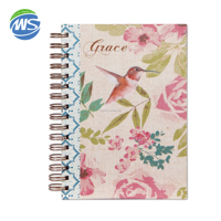 Carnet à spirales personnalisé Wenshun A4 A5 A6, couverture rigide, carnet de bureau, carnet d'école, journal, planificateur avec logo personnalisé