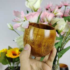 Tasse à thé en bois faite à la main, écologique, mug naturel, tasse à boisson biologique durable de qualité supérieure, idéale pour servir des boissons chaudes - Product Image 3