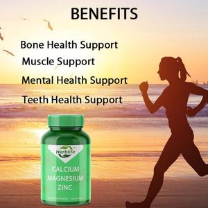 Gélules de calcium + magnésium + zinc à vente chaude OEM/ODM pour adultes, compléments alimentaires à base de plantes - Product Image 4